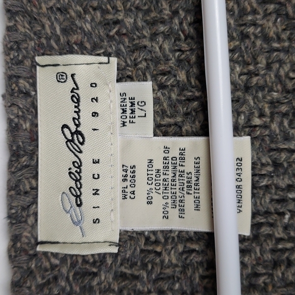 Eddie Bauer Women's Button Front Sweater,  size L - Picture 2 of 5